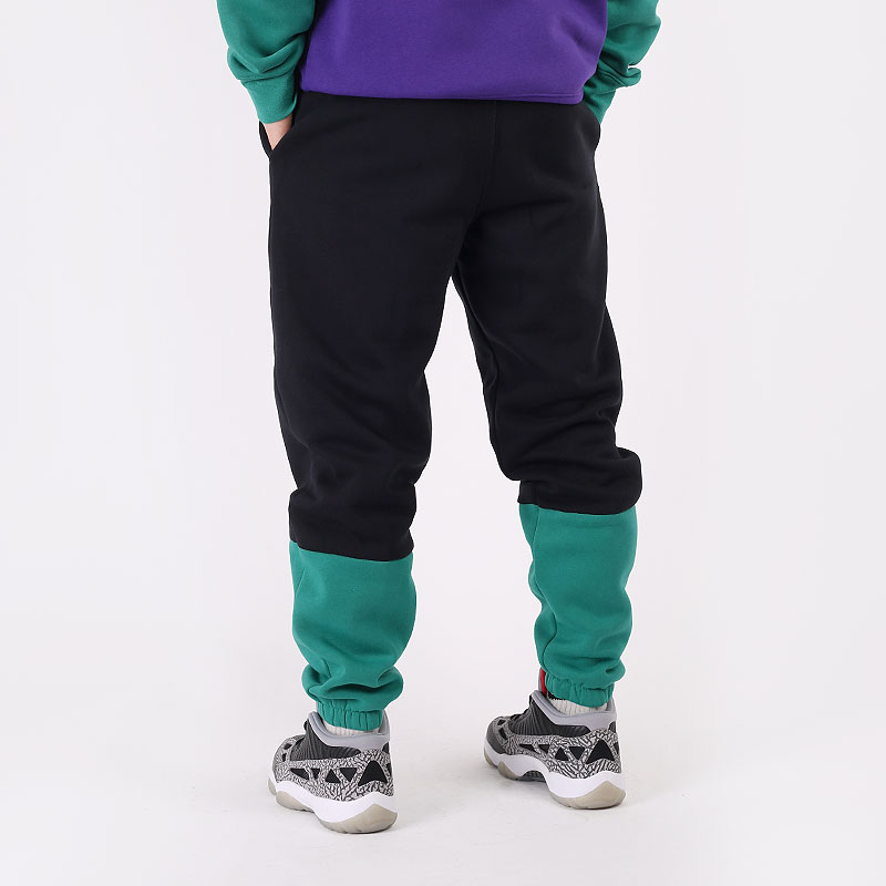 мужские разноцветные брюки Jordan Jumpman Air Fleece Pant CK6694-011 - цена, описание, фото 5